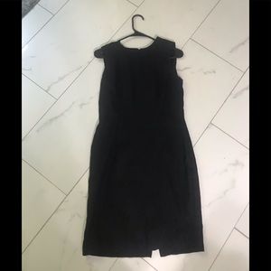Linen Dress Black